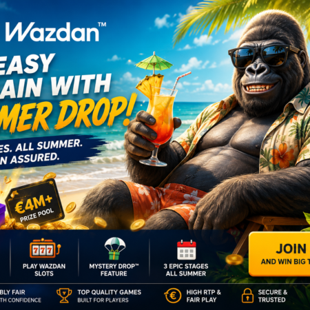 Play for Over €4 Million in Cash and Prizes with Wazdan’s Summer Drop Promotion
