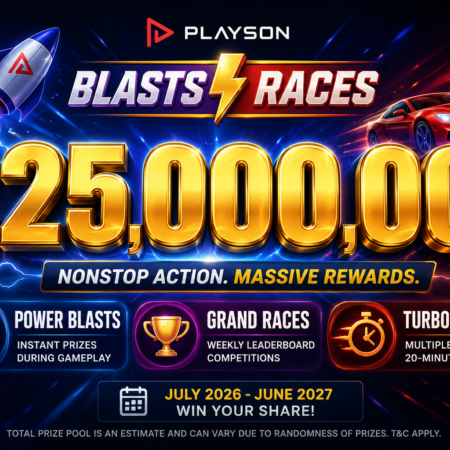 Win a Share of €25 Million in Playson’s BLASTS & RACES Network Promotion