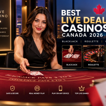 Best Live Dealer Casinos Canada 2026: Blackjack, Roulette & Baccarat