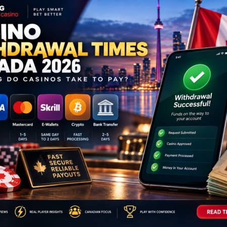 Casino Withdrawal Times Canada 2026: How Long Do Casinos Take to Pay?